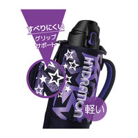 サーモス 真空断熱スポーツボトル 1L ブラックパープル FJS-1000F BKPL1個