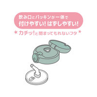 サーモス まほうびんのベビーストローマグ 350ml ミント FJT-350 MNT1セット（3個）