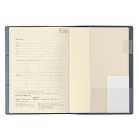 日本能率協会マネジメントセンター 【2024年4月版】NOLTY エクリ A5-3 バーチカル ダークネイビー 2024-9675 1冊（直送品）