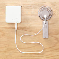 無印良品 充電式コンパクトハンディファン ピンク ＭＪ-ＨＦ４-ＰＫ 良品計画