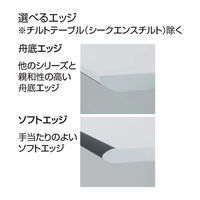 【組立設置込】コクヨ シークエンス L字型 フルスペックレバー ソフトエッジ ホワイト DSE-LLA1616F-SWPW2 1台（直送品）