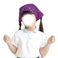 アーテック バンダナ 紫 18175 1セット(1包(10枚組)×2)