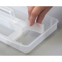 JEJアステージ オールインボックスダブルトレー スモーク 1個