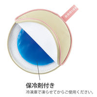 【アウトレット】コジット クールネックリング 保冷ケース 保冷剤付 ベージュ COOLOOP 91712 1個