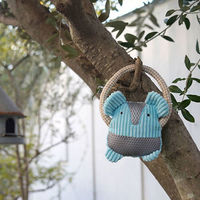 ペティオ 犬用おもちゃ ふわふわデンタルロープぬいぐるみ ぞう A26486 1個入（直送品）