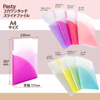 プラス Pasty2穴ワンタッチスライドF RP 98852 1冊