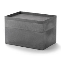 吉川国工業所 タイディアップボックス T3725（ボックストレー） グレー TD-06_Gy 1個