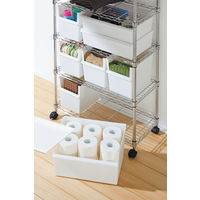 吉川国工業所 コンテナーワイド（フタ） ホワイト JTR-03_W 1個