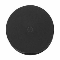 LEDデスクライト 3wayマグネットライト ブラック 丸タイプ スタンド ウォール 充電式 調光 SDL05W01BK 1個