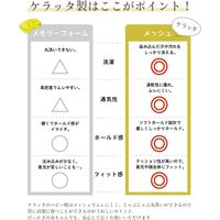 【kerata/ケラッタ】 ベビーメッシュ枕＆イブルカバー（バンビ）