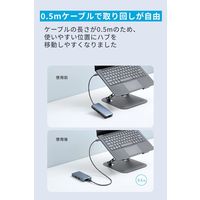 Anker USB Type-Cドッキングステーション 7-in-1 HDMI×2 USBハブ A83720A1 1個 アンカー