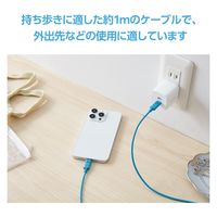 タイプCケーブル (USB-C to C) PD対応 60W 1m ベイビー MPA-CCF10BUF エレコム 1本（直送品）