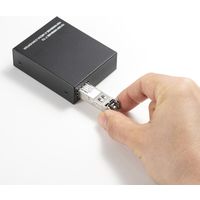 サンワサプライ 産業用SFPコンバータ LAN-SFPIN-SX 1個（直送品）