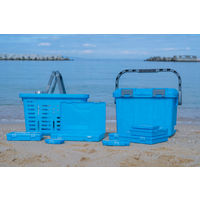 リングスター 対馬オーシャンプラスチックシリーズ スーパーバスケット TOP-465 1個