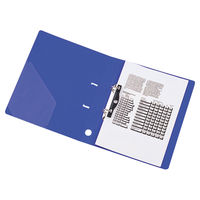 リヒトラブ リクエスト D型リングファイル A4タテ 背幅46mm 青（ブルー） G2230-8（直送品）