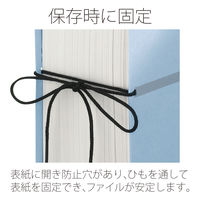 プラス 背幅伸縮フラットセノバス 青 FL-022SS BL 1冊