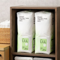 【大人用おむつ/紙パンツ】アスクル×エルモアいちばん　うす型パンツL～LLサイズ　約2回分　1箱（18枚入×6パック）※変更後パッケージのお届け オリジナル