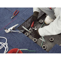 【ウレタン背抜き手袋】 ショーワグローブ パームフィット手袋 B0500 ブラック L 1セット（10双：1双入×10袋）