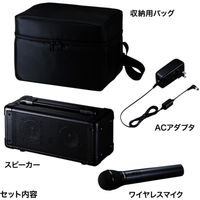 拡声器　ワイヤレスマイク　メガホン　スピーカーマイク　ハンドマイク型　MM-SPAMP4　サンワサプライ　1個（直送品）