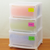 ヤマト メモックロールテープ 蛍光カラー スペア レモン RK-50H-LE 1セット(3巻:1巻×3)