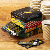 【スティックコーヒー】ダ ラゴア農園ブレンド インスタントコーヒー 1ケース（640本：80本入×8箱）石光商事  オリジナル