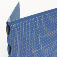 折りたためるカッターマット A3サイズ（折りたたみ時A4） CTMO-A3 ナカバヤシ 1枚