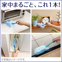 ウェーブ  ハンディワイパー ナチュラルタイル（限定デザイン）1パック（ホルダー1本+シート3枚+収納ケース）掃除用品 ユニ・チャーム  オリジナル