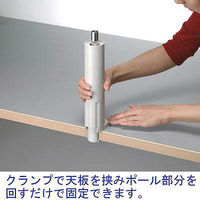 アスカ テレホンスタンドブリッジ（ハイタイプ） ライトグレー 幅205×奥行345×高さ315mm TS5053 1台