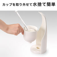 サンコー トイレブラシ びっくりトイレクリーナーケース付 BL-93 1組 やわらか 傷がつきにくい びっくりフレッシュ 日本製