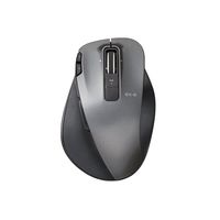 ワイヤレスマウス 無線 2.4GHz 8ボタン レーザー Mサイズ チルトホイール ブラック M-XGM20DLBK エレコム 1個