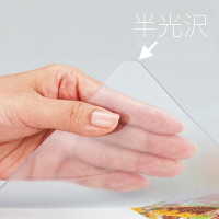 プラス ななめカットデスクマット OAタイプ 中（1190×590mm） 厚さ1.7mm 下敷きなし 半光沢 41343