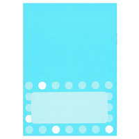 【アスクル限定】パステルカラーおくすり手帳 16ページ 1袋（100冊入）  オリジナル