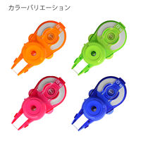 プラス 修正テープ ホワイパースライド 詰め替えテープ 幅5mm×11m ブルー 青 10個 49305