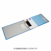 コクヨ　リングファイル貼り表紙タイプ　丸型2穴　A4ヨコ　背幅45mm　12冊　青　フ-435NB