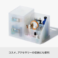 Like-it（ライクイット） A6 オーガナイザーミニ ホワイト 3個 MX-01 ライフモジュール 収納 吉川国工業所