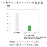 ナガイレーベン PRO-FUNCTION ニットシャツ（男女兼用） 介護ユニフォーム アクア L CX-3112