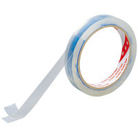 スリーエム(3M) スコッチ はがせる両面テープ 超透明・厚手 幅15mm×長さ4m 1セット（5巻：1巻×5） SRT-15