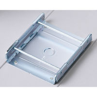 アスクル　パイプ式ファイル（両開き）　A4タテ　とじ厚100mm　ユーロスタイル　ブルー  オリジナル