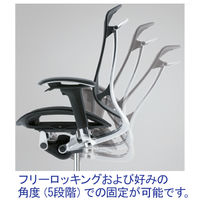 CC81BR FPH8 オカムラ コンテッサ セコンダ 座メッシュ ポリッシュ ブラックボディ オレンジ 1脚（直送品）