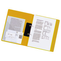 リヒトラブ　リングファイル　A4タテ　背幅36mm　黄　F877U　1箱（10冊入）