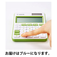 キヤノン カラフル電卓 ブルー LS-105WUC-BL 2306C004