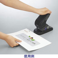 コクヨ ハリナックス 黒 卓上12枚とじ　針なしステープラー 針なしホッチキス SLN-MS112D 1台