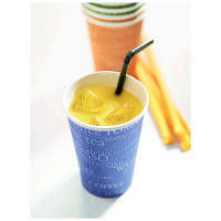 【アウトレット】厚紙カップ カラーアソート 400ml（14オンス） 1袋（40個入）サンナップ 紙コップ オリジナル