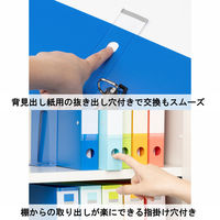 Matakul D型ツイストリングファイル 背幅36mm ブルー 表紙部分に使用済みクリアホルダーからつくった再生材30％配合 1冊 オリジナル