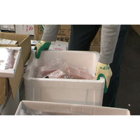 【天然ゴム背抜き手袋】 ショーワグローブ 「現場のチカラ」 簡易包装グリップ(ソフトタイプ) No.310 グリーン L 5双   オリジナル