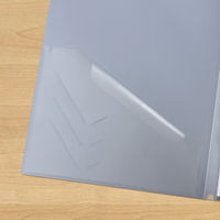 プラス レターファイル PP A4S ブルー FL-101LT BL 1冊（直送品）