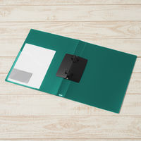 プラス スーパーエコノミー2リングファイル A4ーS FC FC-101RF GR 1冊