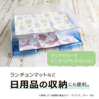 セキセイ　デスクトレー　A4ヨコ型　クリア　SSS-1340