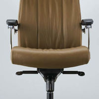 8VC33A PC25 |オカムラ VC33 エグゼクティブチェア 肘付 ブラウン 1脚