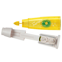 プラス　テープのりノリノ本体ＴＧー734レモンイエロー　　TG-734　1個　　（直送品）